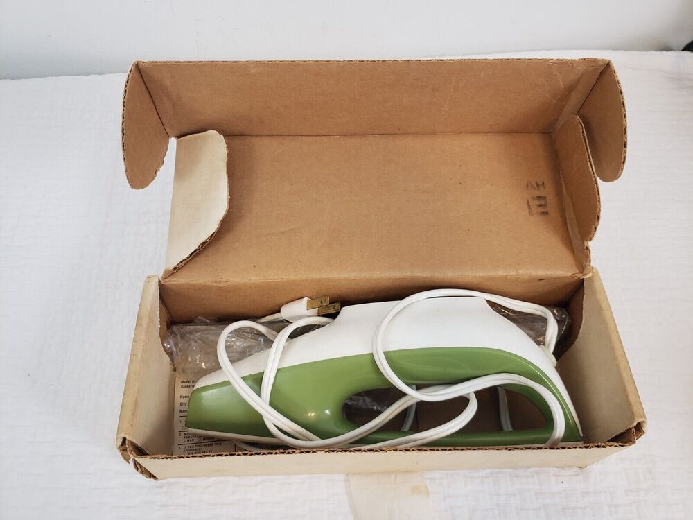 Vintage Hamilton Beach Scovil Vintage Electric Knife Avocado Green Model 275 A
